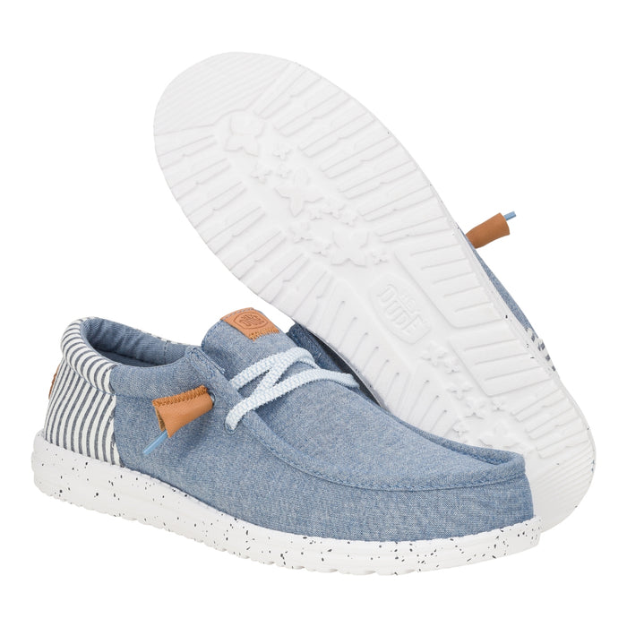 Wally Funk Nu Prep - Faded Denim/Navy Blazer