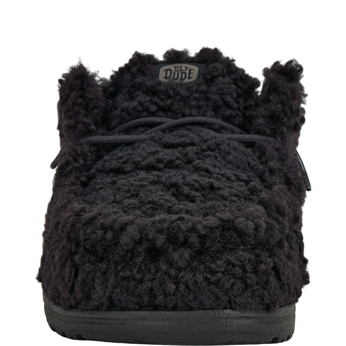 Wally Slipper - Black/Black