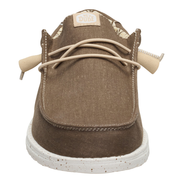 Wally Stretch Canvas - Teak Brown