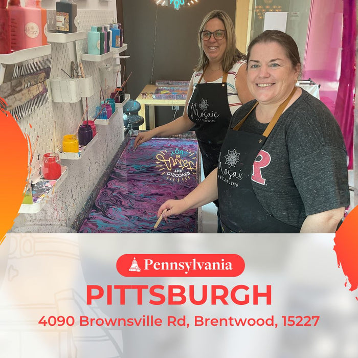 Water Marbling Workshops in Pittsburgh, PA