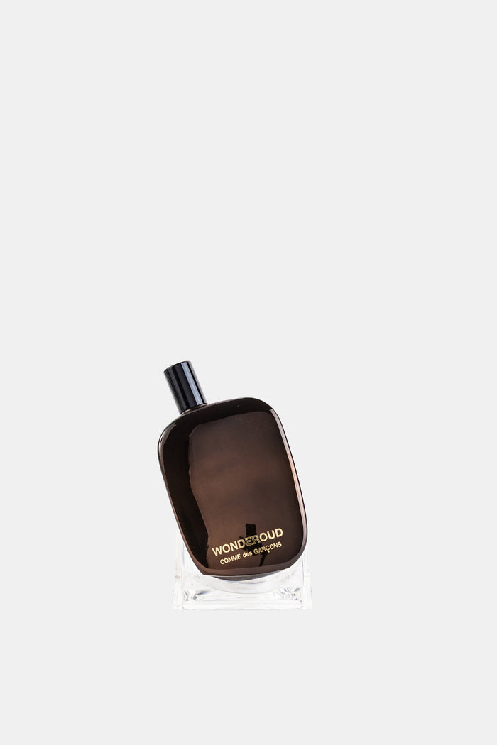 Comme des Garçons Parfums Wonderoud eau de parfum 100ml flacon brun ambré yakusugi oud boisé FW26