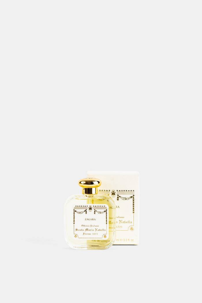 Santa Maria Novella Zagara coffret Eau de Cologne étui blanc et doré parfum luxe Firenze 1221